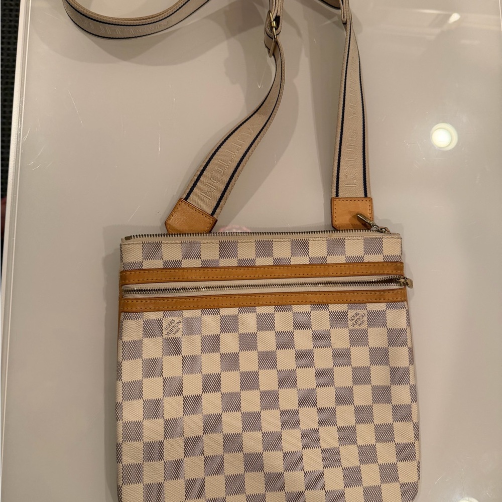 Checkered Crossbody Bag